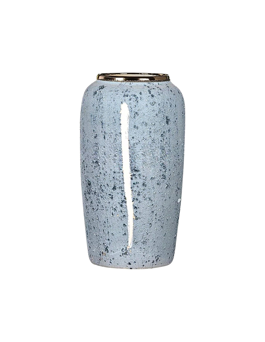 Grey Large Ceramic Flower Vase Elegant Living Room Home Decor