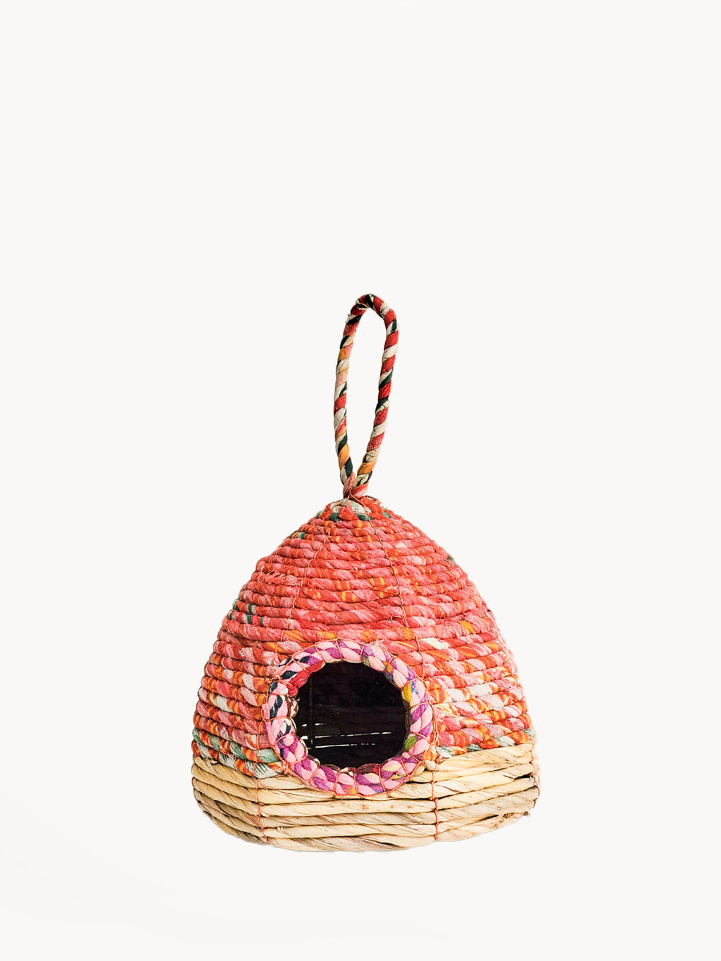Seagrass Birdhouse – Handwoven