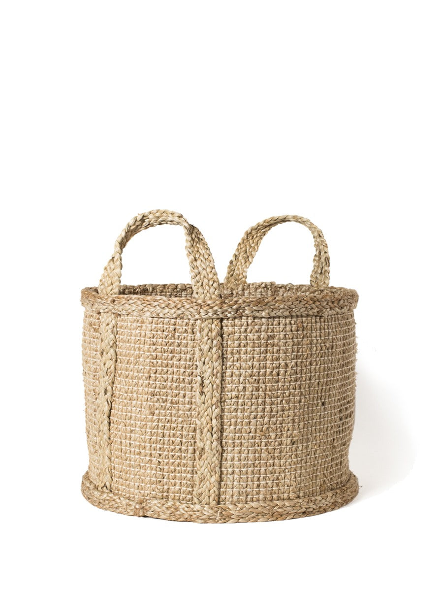 Bono Basket Organizer | Natural Braided Jute | Handmade in Bangladesh | KORISSA