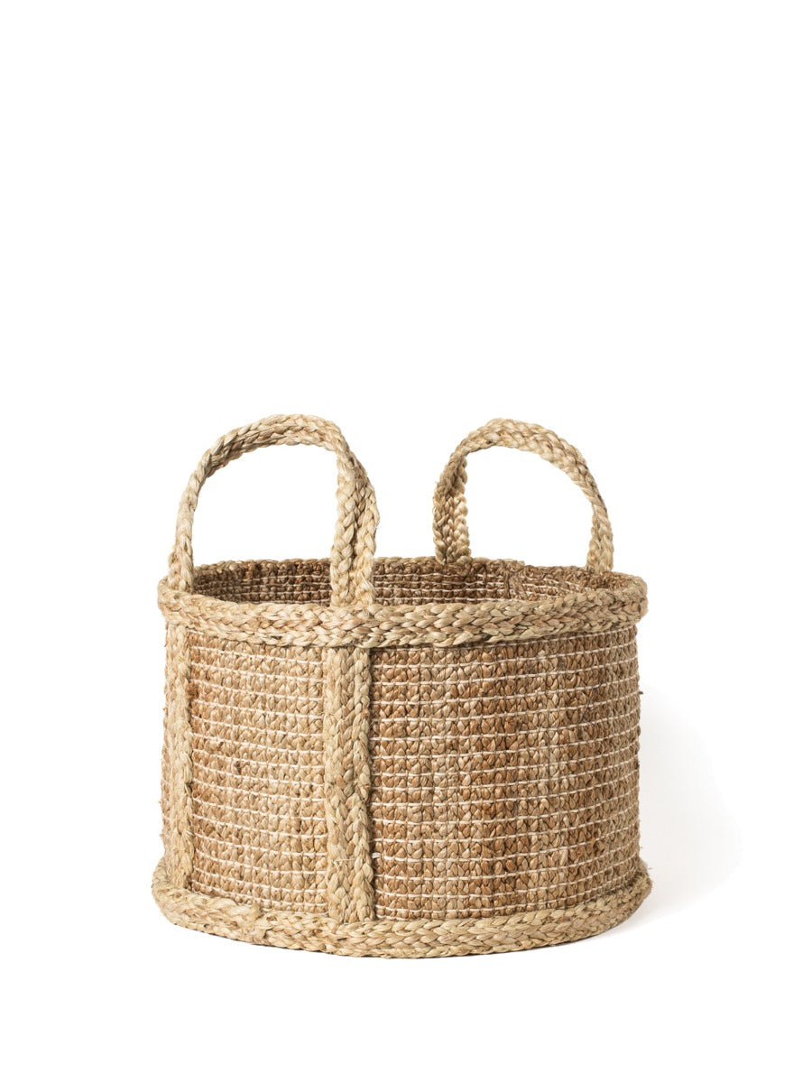 Bono Basket Organizer | Natural Braided Jute | Handmade in Bangladesh | KORISSA