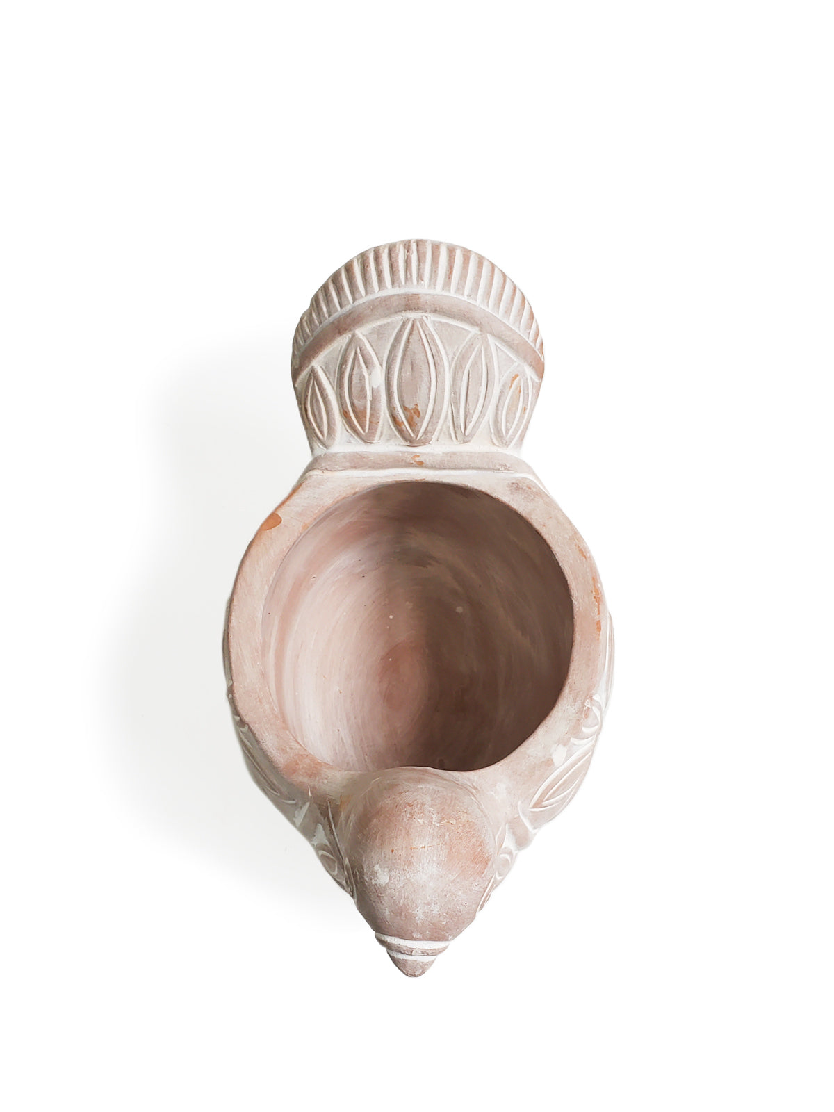 Spotted Dove Terracotta Planter | Handcrafted Clay Pot | Made in Bangladesh | Indoor & Outdoor | Korissa