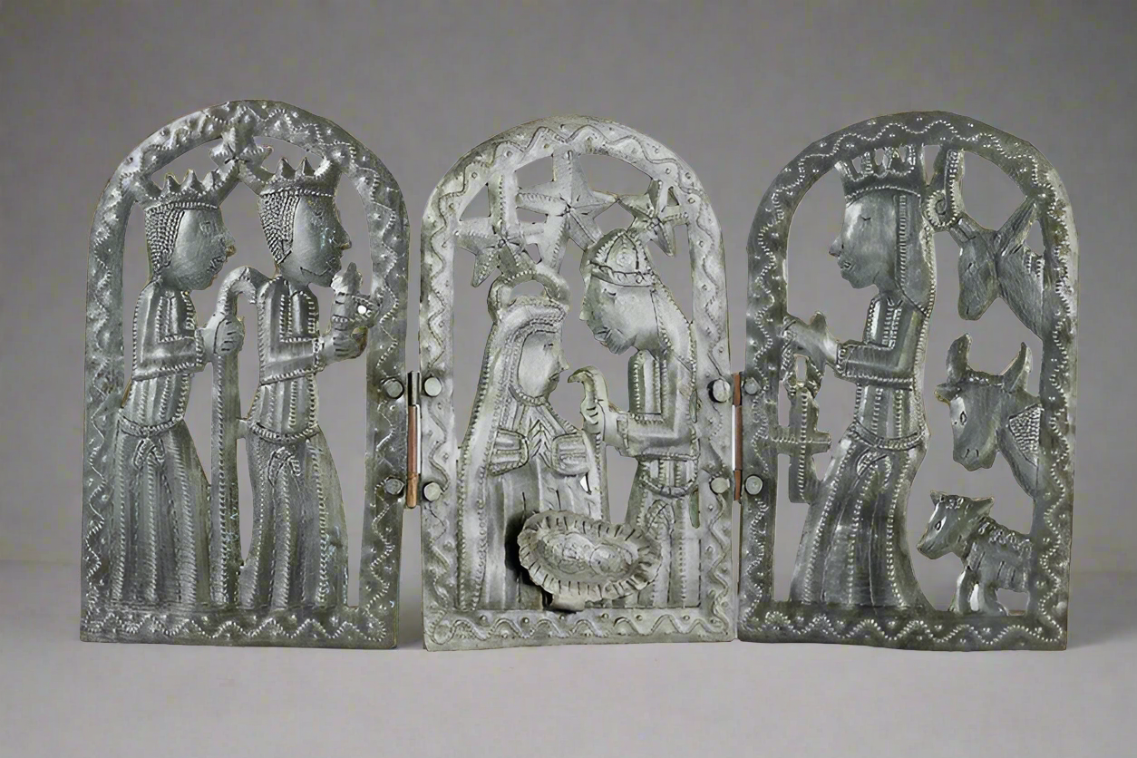 Nativity Scene – Handcrafted Metal Art