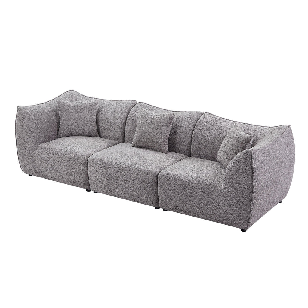 111 inch Sofa, Comfy Sofa Couch with  Deep Seats Modern Sofa- 3 Seater