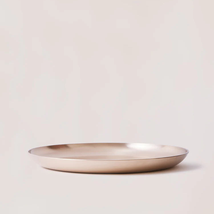 Bronze Sculptured Entree Platter