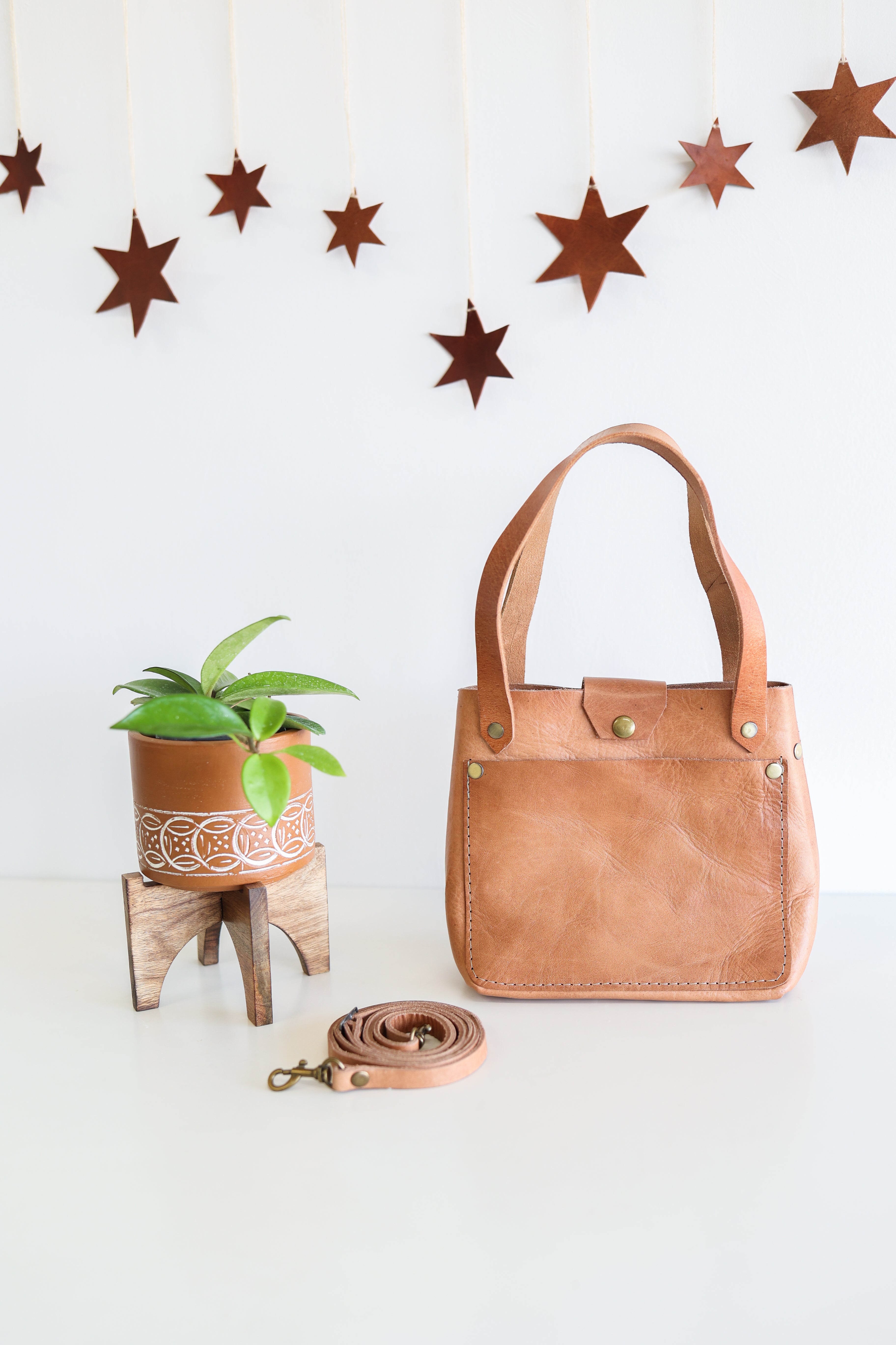 Mini Moroccan Leather Crossbody