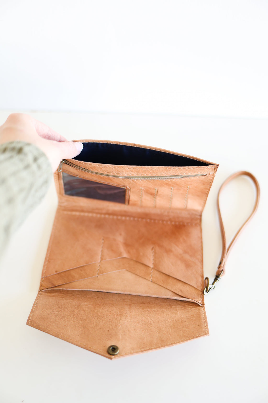 Rosa Moroccan Leather Wallet