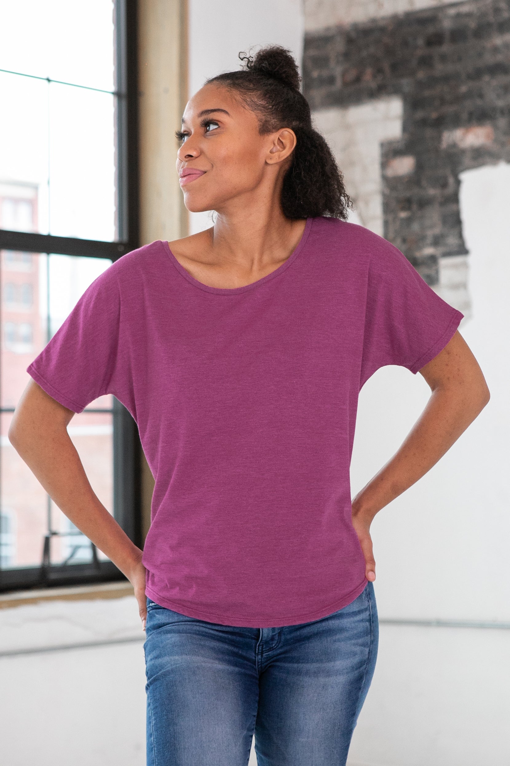 Eco Tri-Blend Flowy Tee