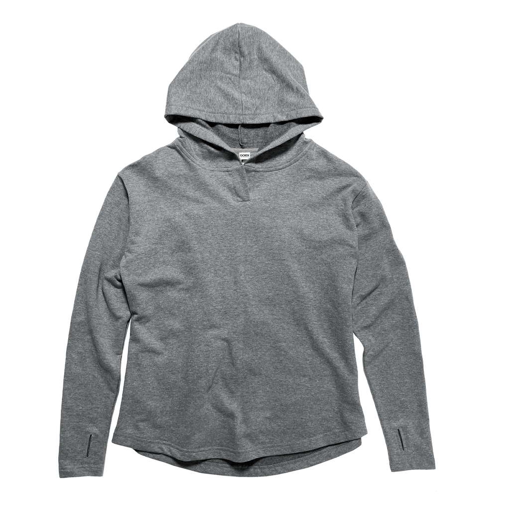 Ladies Weekender Hoodie | USA Fabric | Heathered Fleece | Thumbhole | Sizes SM-3X
