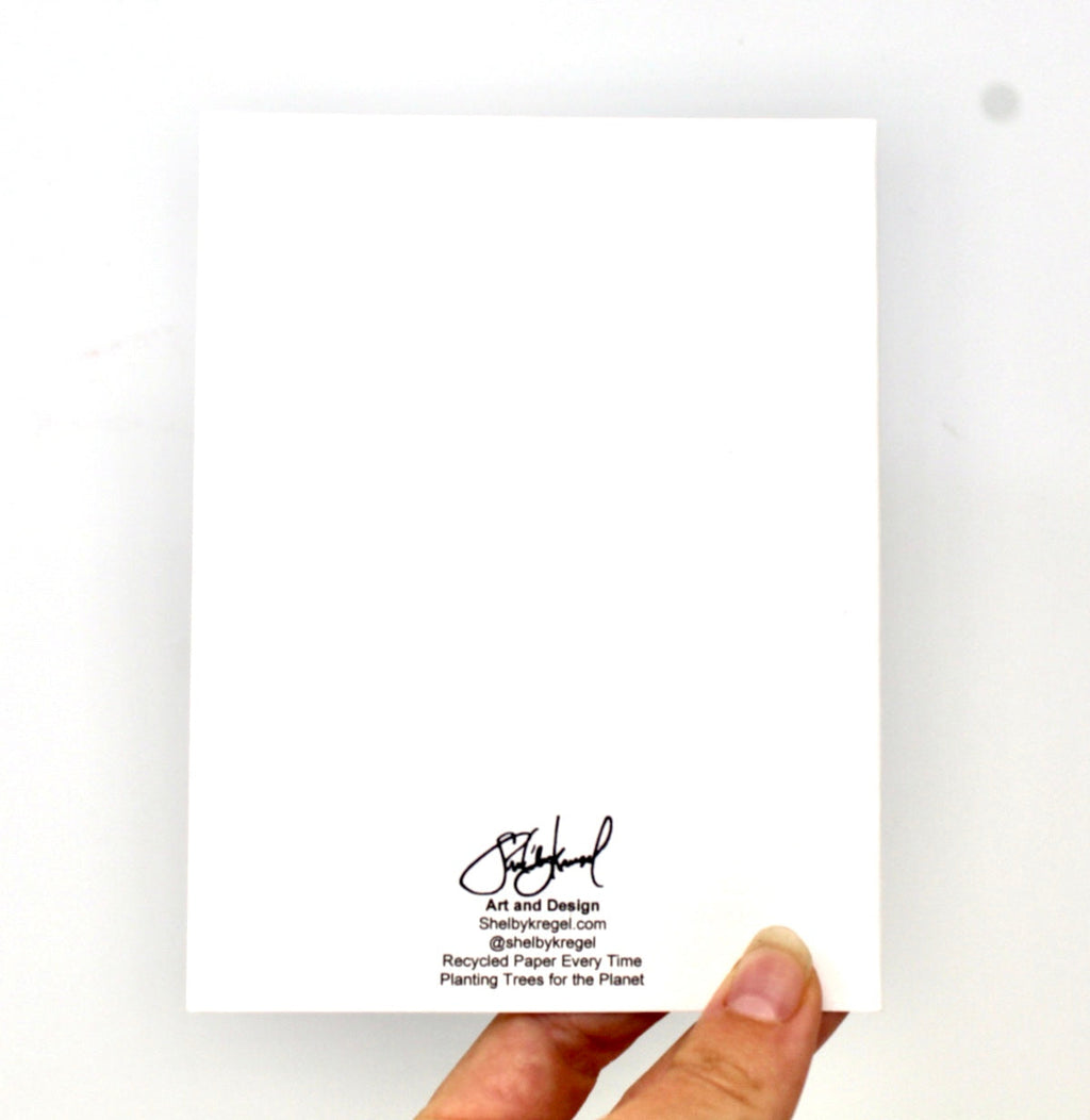 The Florist Greeting Card Collection | 3-Pack | Whimsical Floral Designs | Recycled Paper | Compostable Sleeve | Blank Inside | Shelby Kregel Art