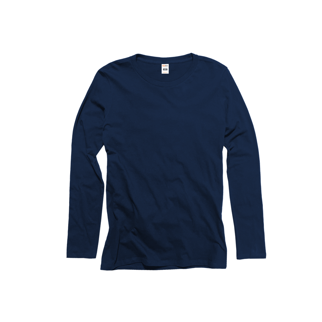 Ladies Premium Ringspun Cotton Long Sleeve Tee