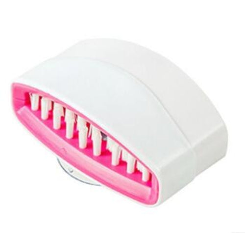 Creative Kitchen Knife And Fork Chopsticks Cleaning Brush With Suction