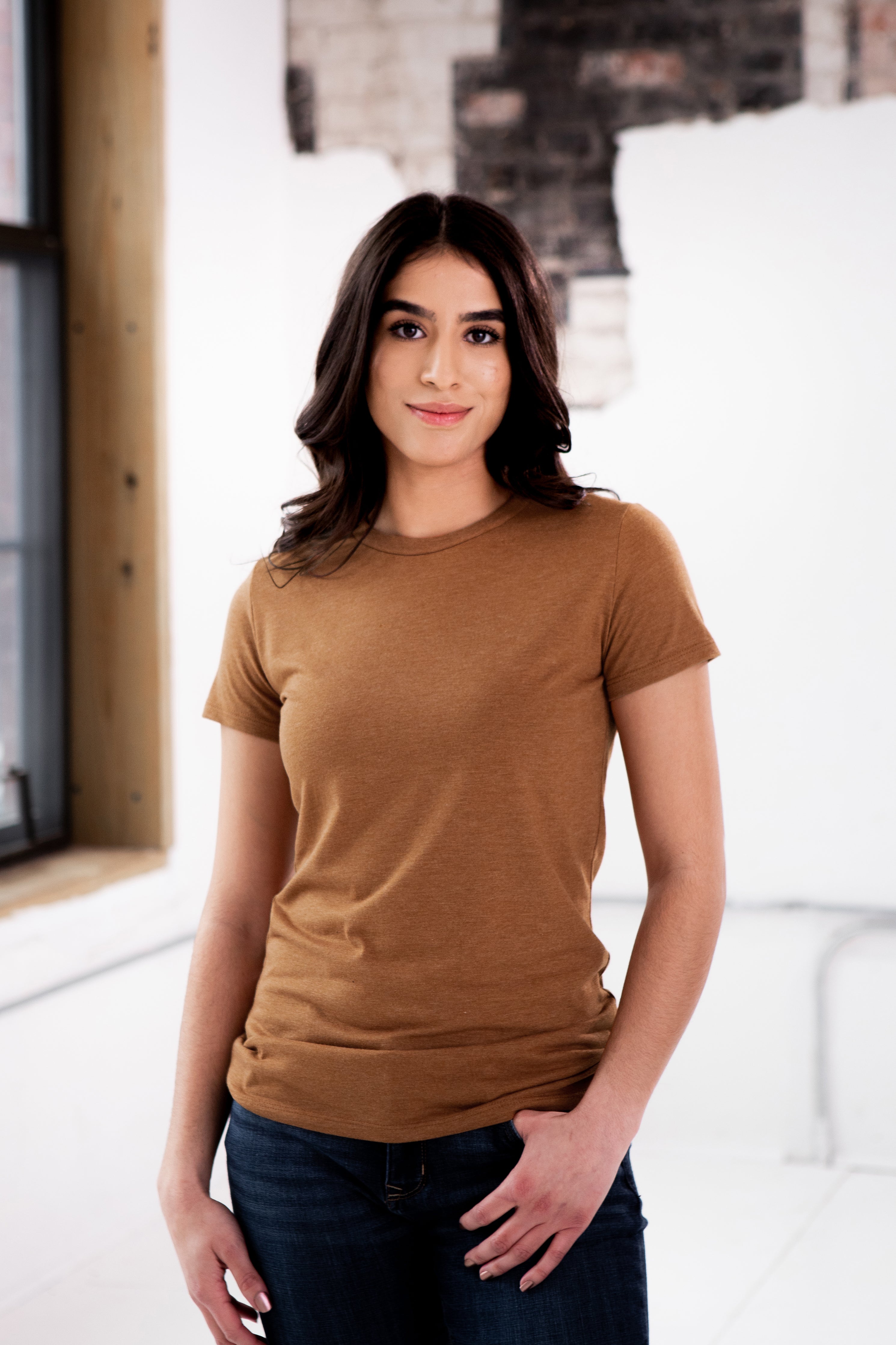 Ladies Triblend Short Sleeve Tee (Fashion Colors)