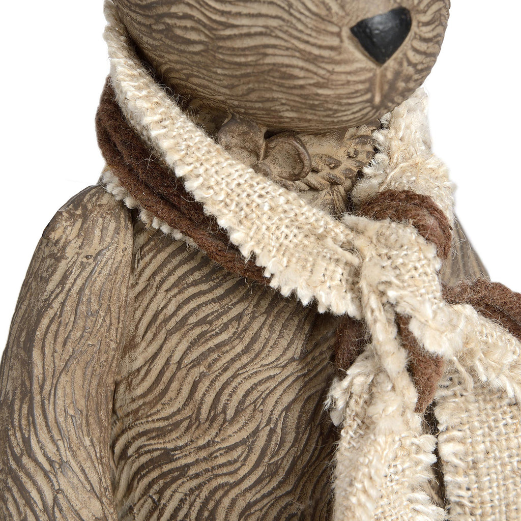 Winter Bunny Rabbit - Small Decorative Home Accessory