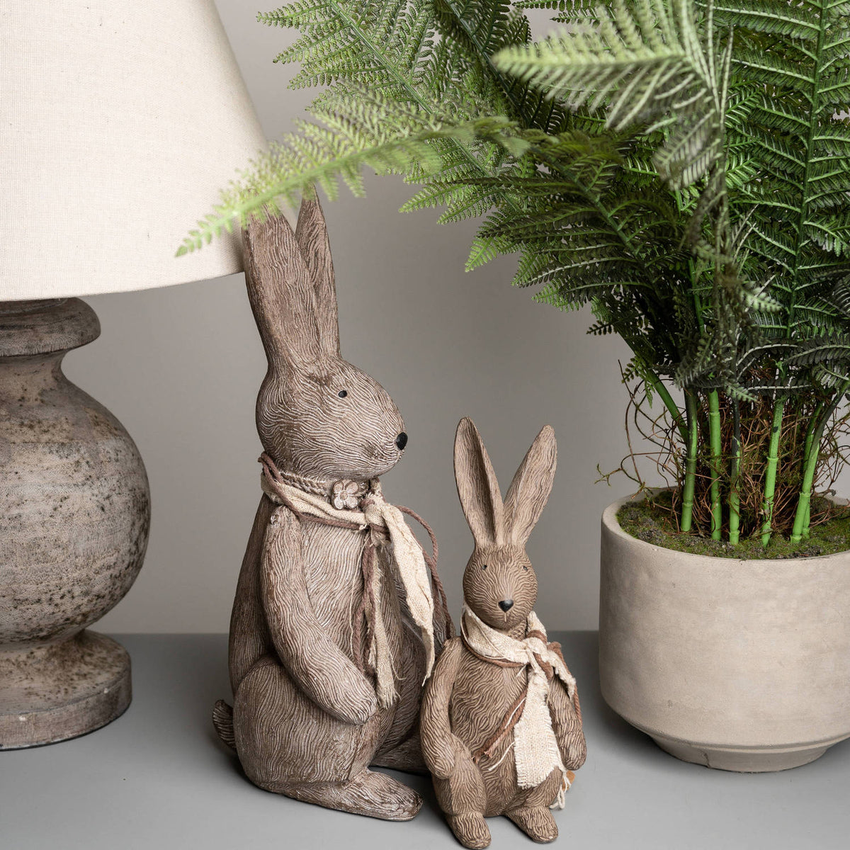 Winter Bunny Rabbit - Small Decorative Home Accessory