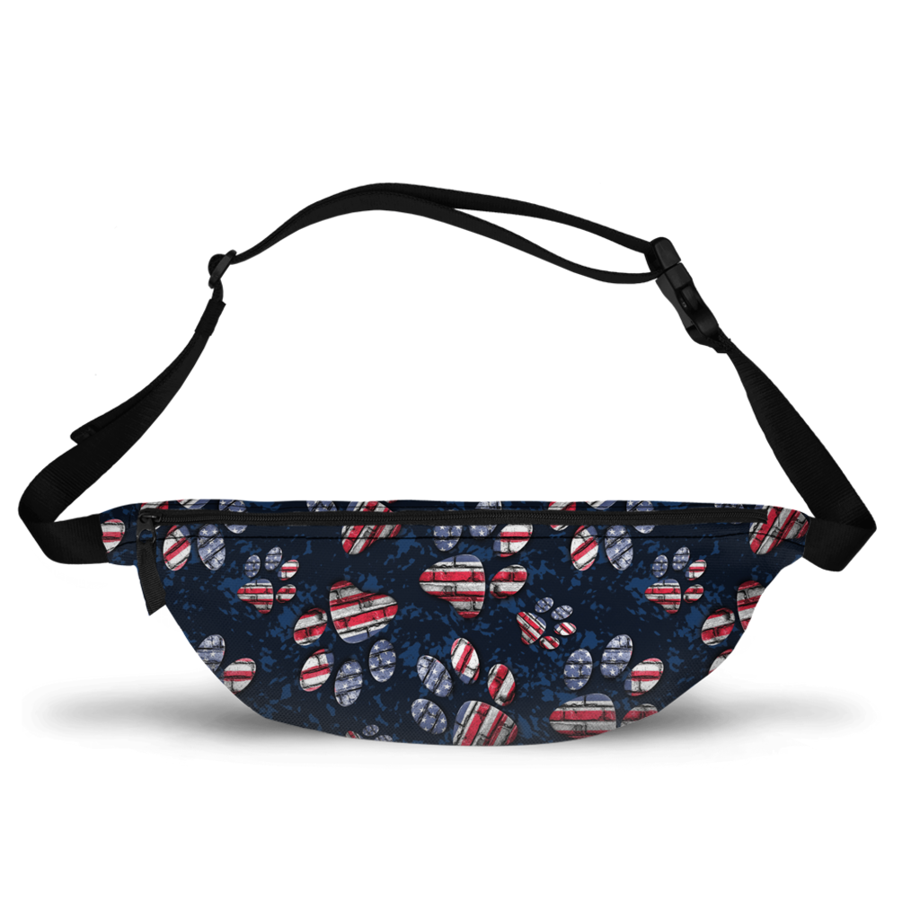 Patriotic Pup Fanny Pack
