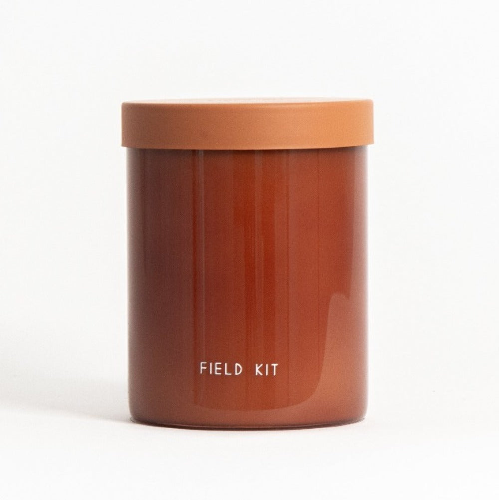 The Fire Candle | 100% Soy Wax | Pine, Cedar, Spruce, Sandalwood & Patchouli | 8 oz | Field Kit