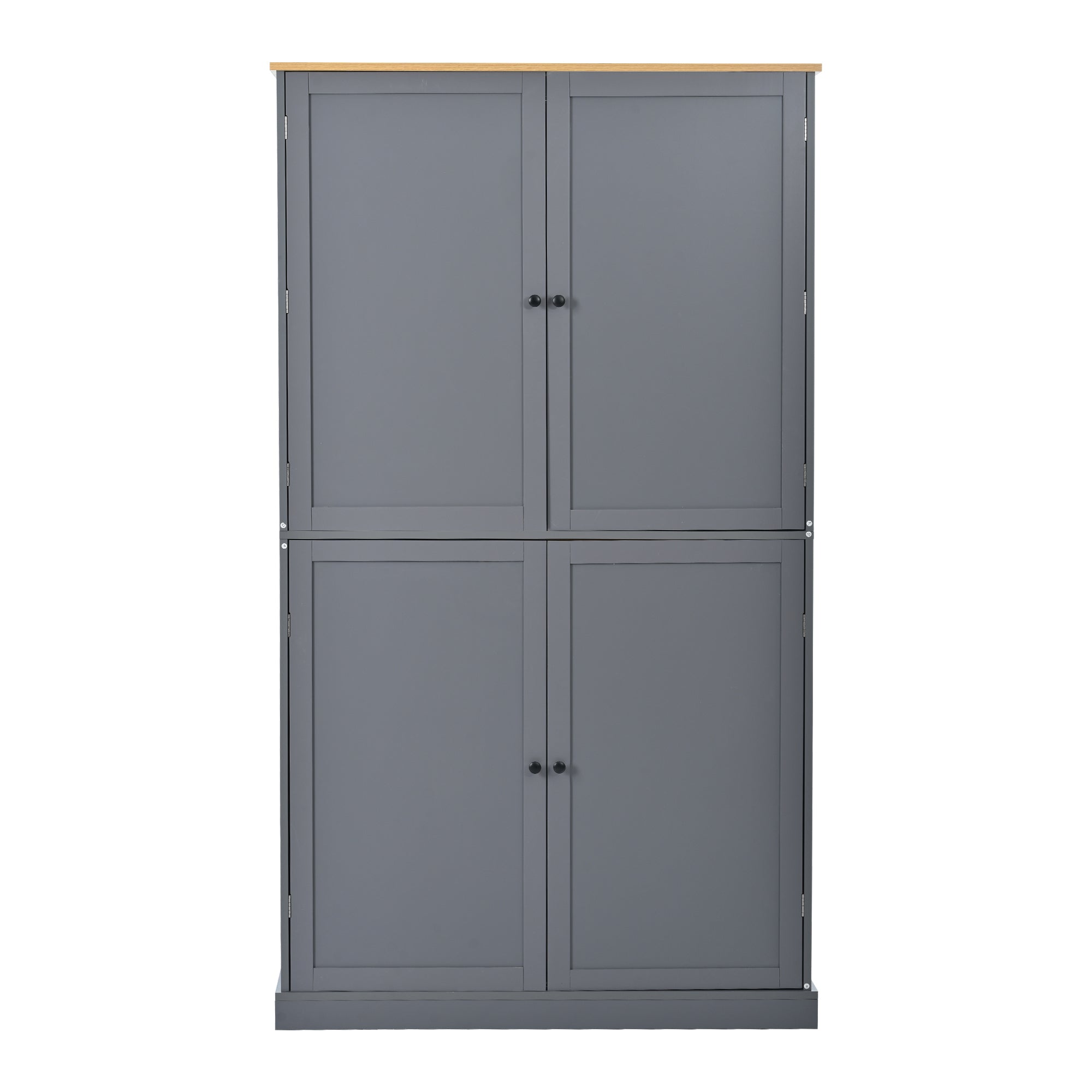 Large Kitchen Pantry Storage Cabinet | 71" Tall | MDF | White, Gray or Blue