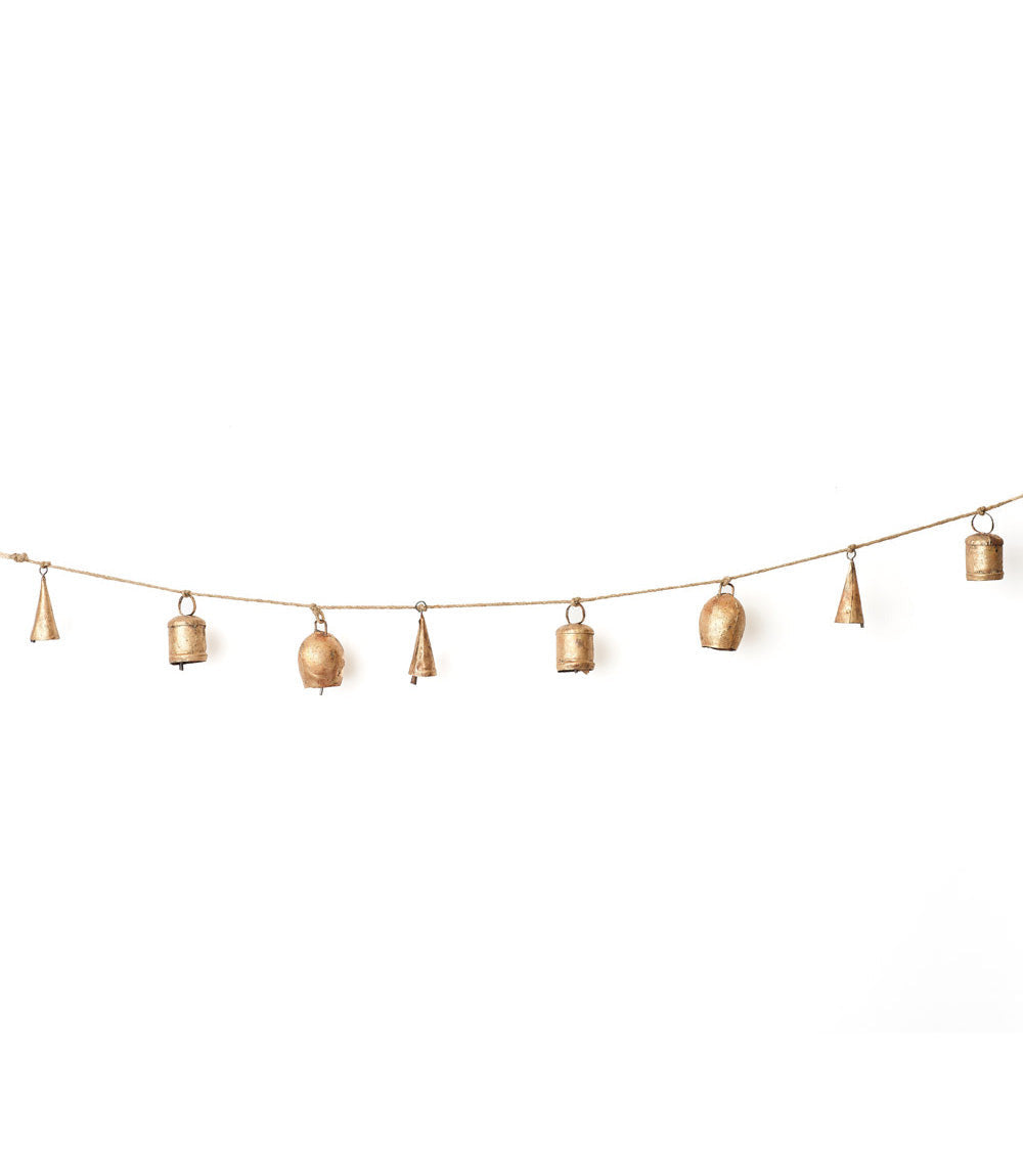 Rustic Bell Hanging Garland – Hand Tuned