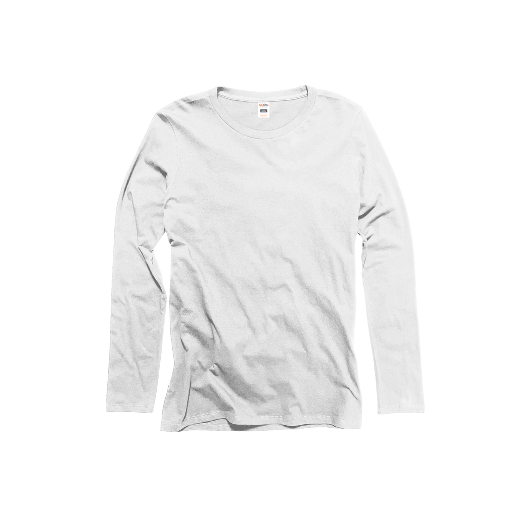 Ladies Premium Ringspun Cotton Long Sleeve Tee