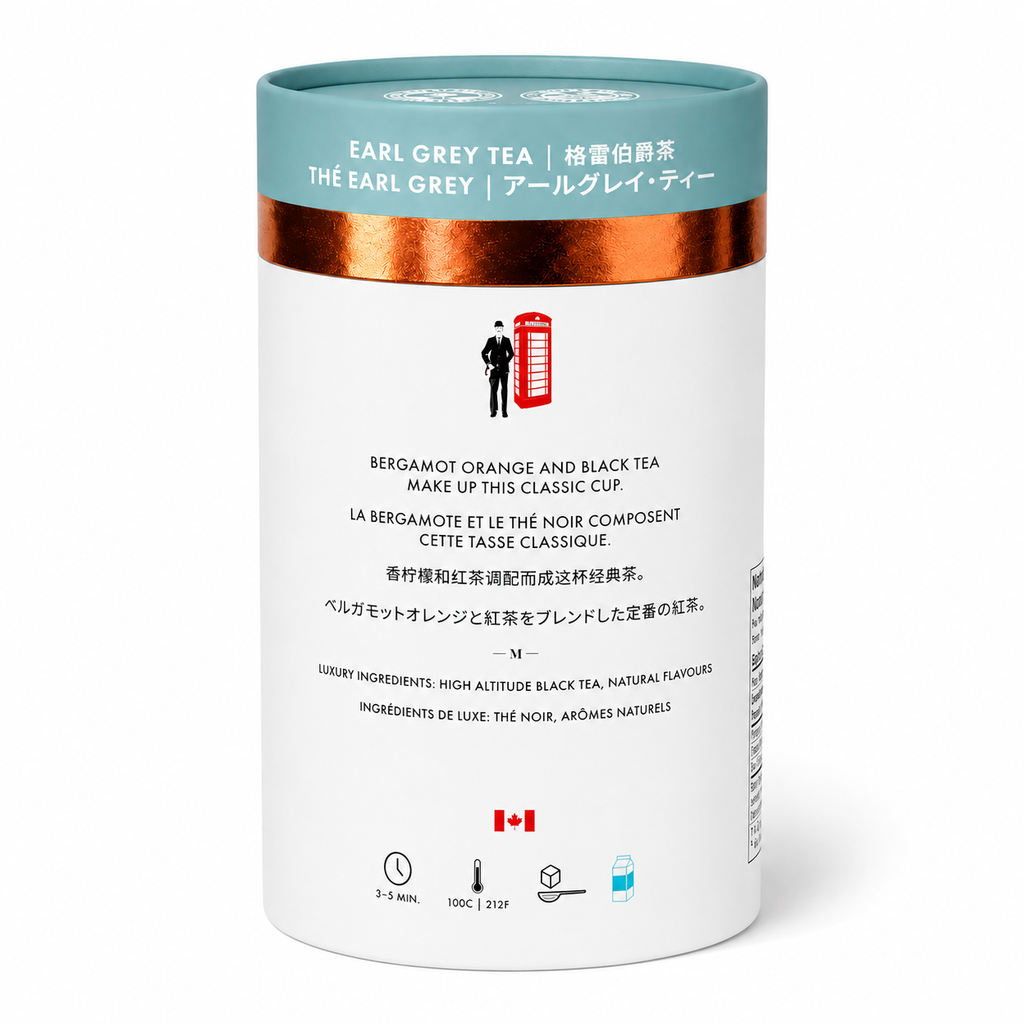Luxury Earl Grey Black Tea | Canadian | 24ct