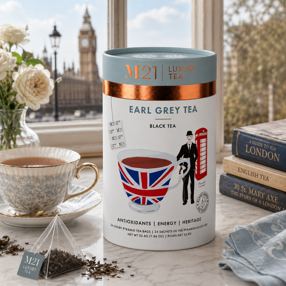 Luxury Earl Grey Black Tea | Canadian | 24ct