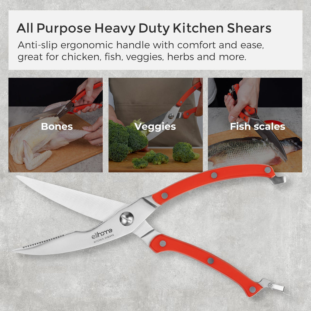 5-Piece Professional Kitchen Knife Set | Ergonomic Handles | Stainless Steel