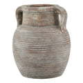 Siena Brown Amphora Pot Decorative Home Accessory