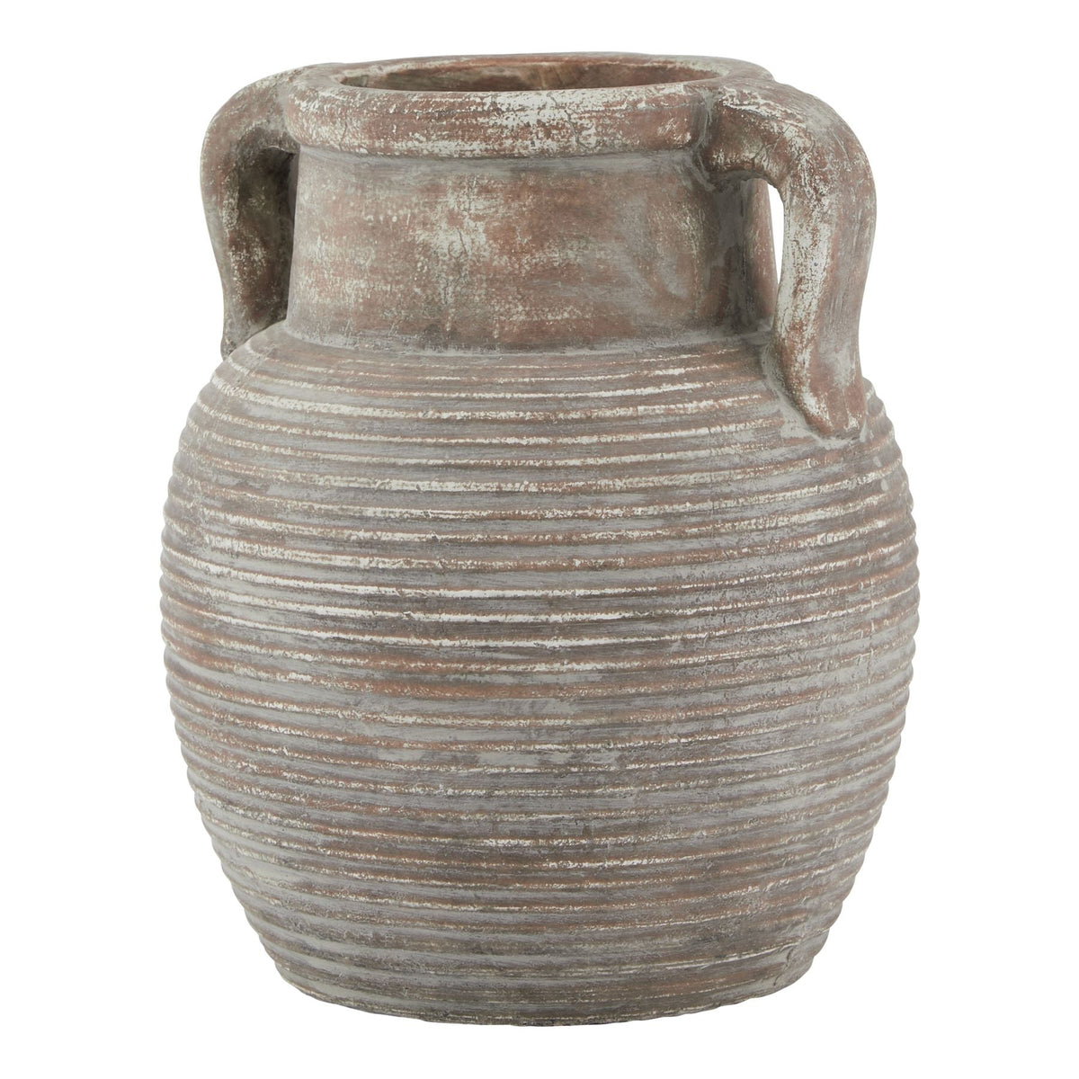 Siena Brown Amphora Pot Decorative Home Accessory