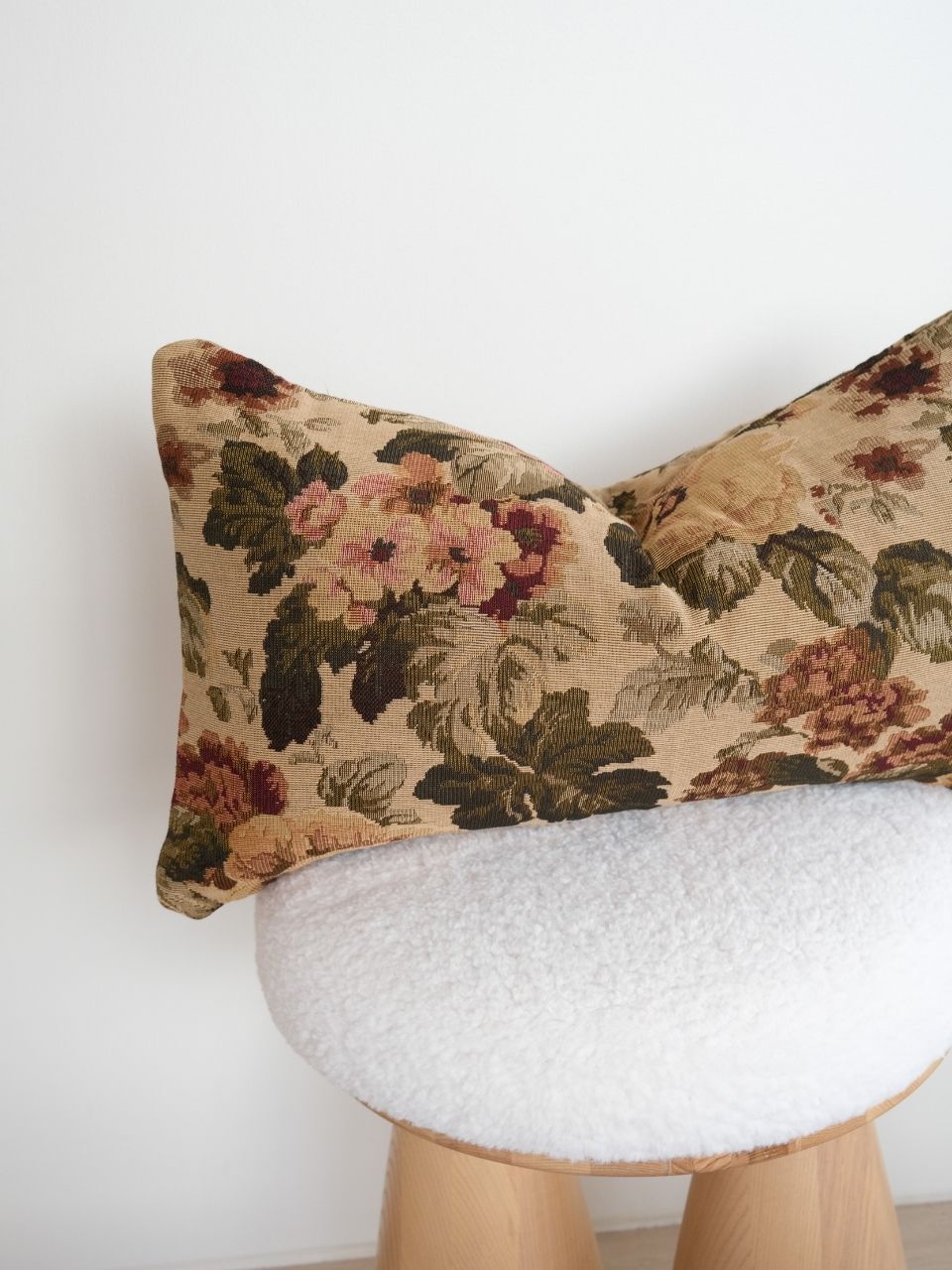 Tapestry Lumbar Couch Pillow | Reversible | European Romance Collection