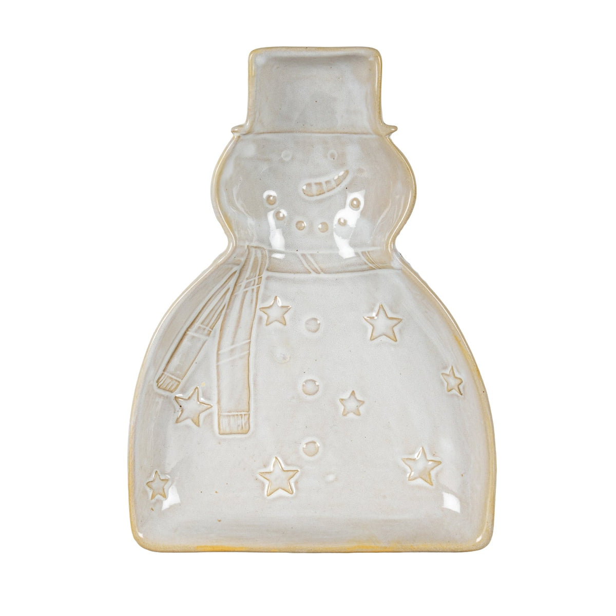 Alora Ceramic Snowman Dish Decorative Home Accessory