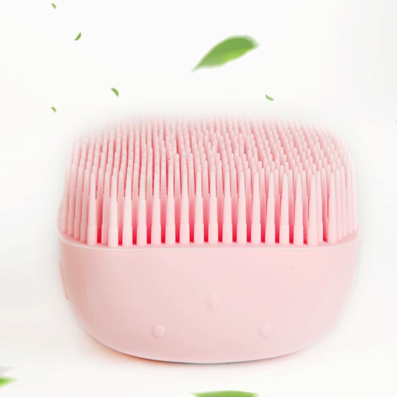 Soft Silicone Bristles Cat Dog Bath Brush Comb Scrubber Shampoo