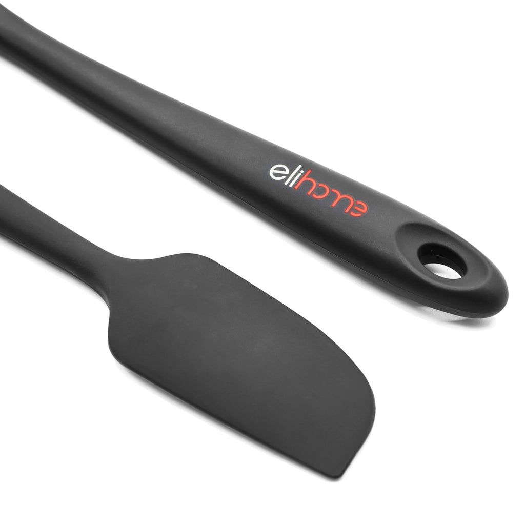 Silicone Spoonula | 11" | Heat Resistant to 600°F | BPA-Free | 9 Colors | Non-Stick Safe | Dishwasher Safe | Elihome | Powered by People