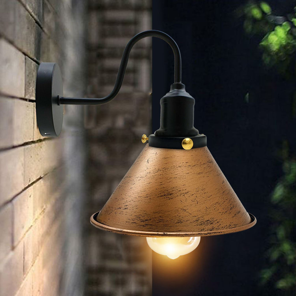 Wall Sconces Indoor E27 Swan Neck Vintage Industrial ~3388