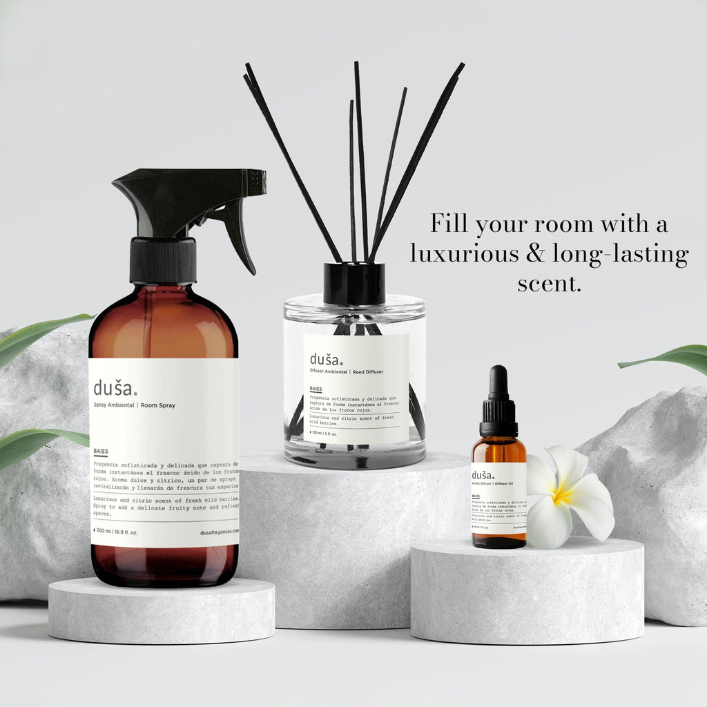 Lemongrass & Green Tea Reed Diffuser | 5 fl oz | Essential Oils | Home Fragrance | Powered by People