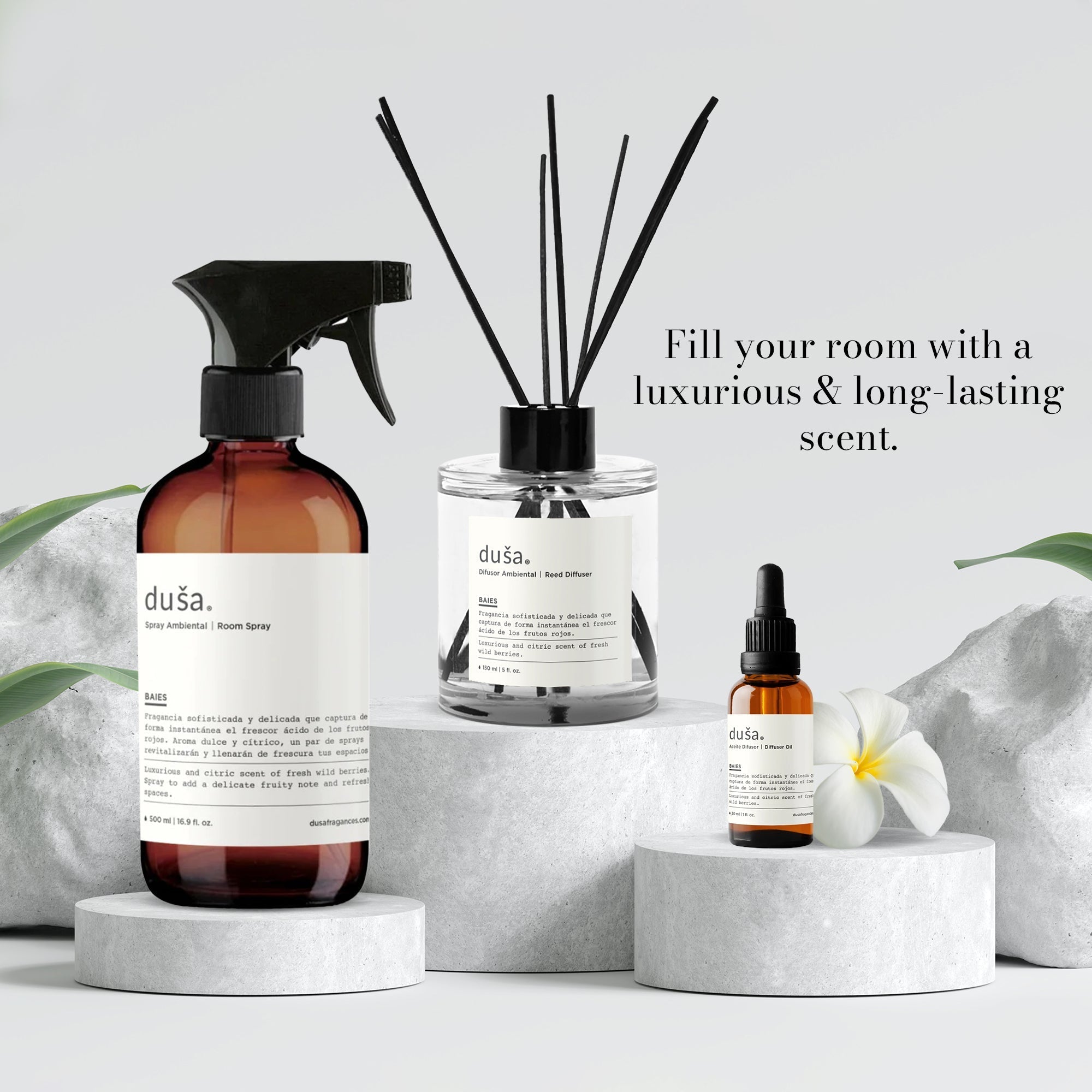 Lemongrass & Green Tea Reed Diffuser | 5 fl oz | Essential Oils | Home Fragrance | Powered by People