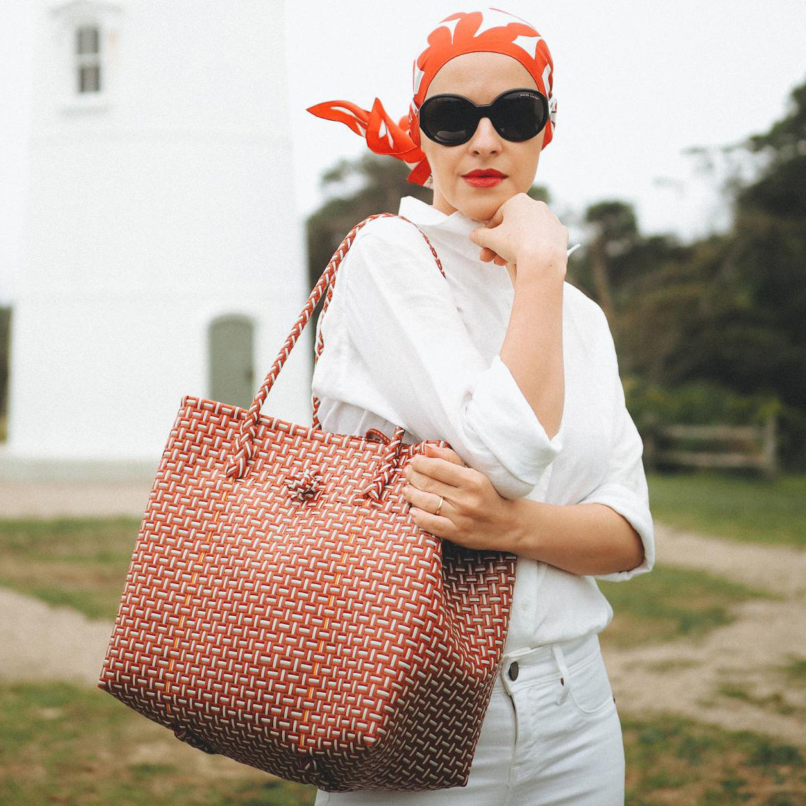 Balinese Artisan Recycled Tote Bag, Bali