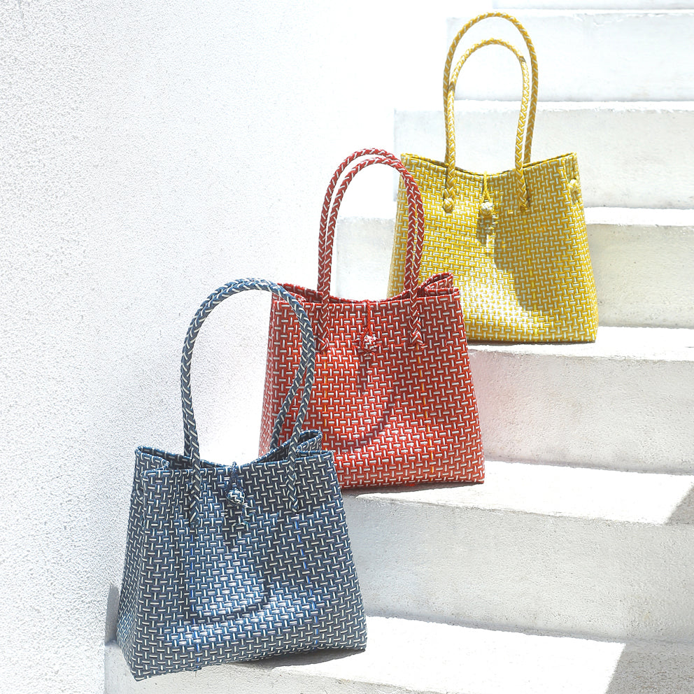 Balinese Artisan Recycled Tote Bag, Bali
