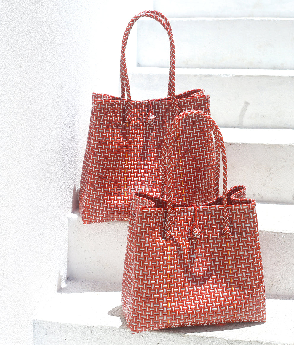 Balinese Artisan Recycled Tote Bag, Bali