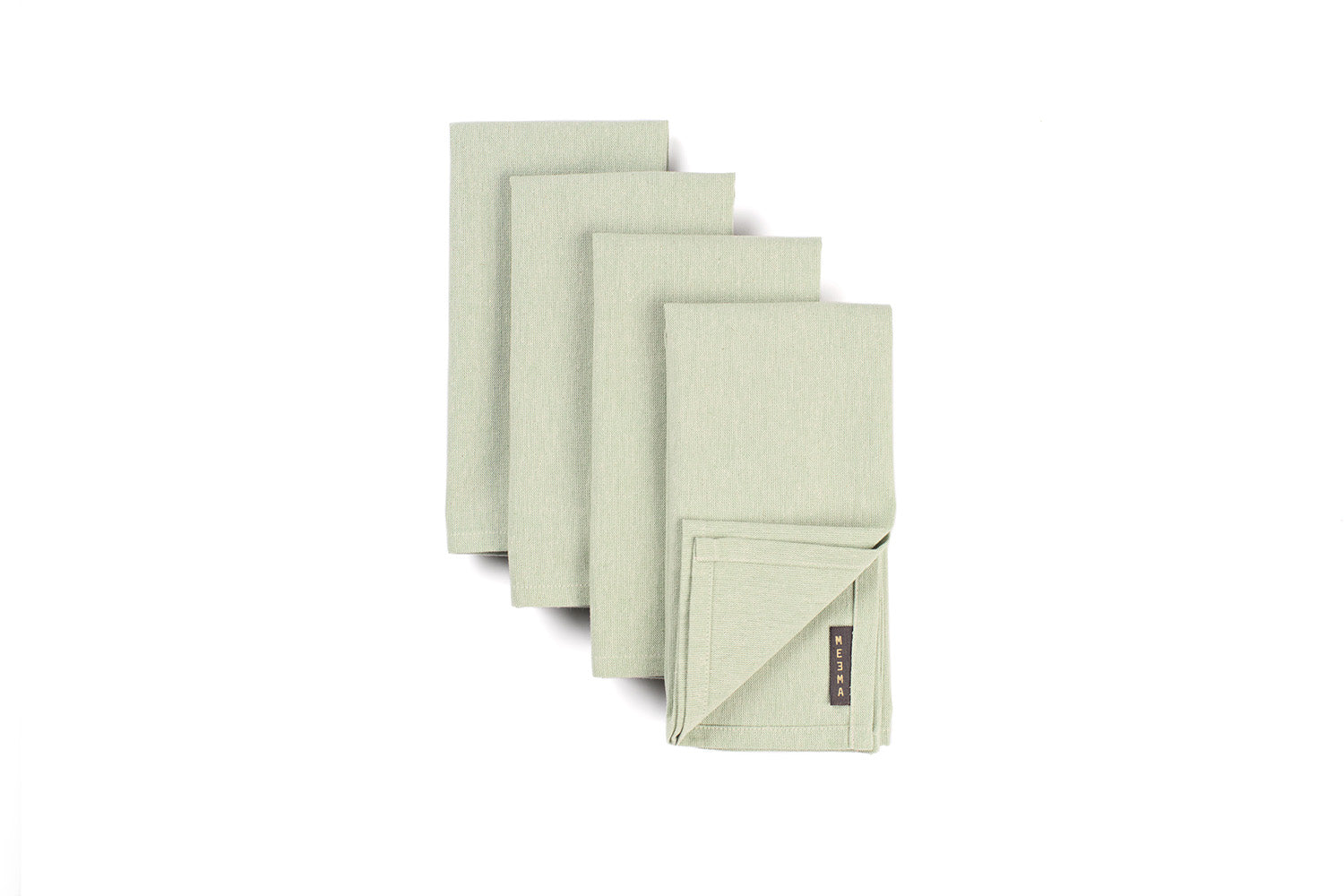 Cotton Cloth Napkins | Set of 4 | 18" x 18" | 100% Cotton | 50% Upcycled | 6 Colors | Daily Use & Special Occasions | MEEMA | Powered by People