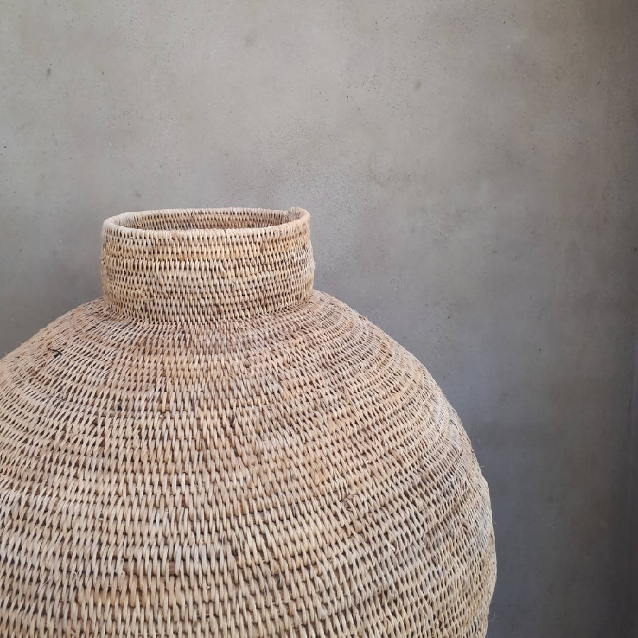 Buhera Baskets | Handwoven Zimbabwean Cane | Sustainably Harvested | One of a Kind | S–XXL | Mbare