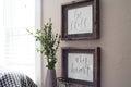 8.5x11 Natural Weathered Gray Picture Frame | Reclaimed Wood