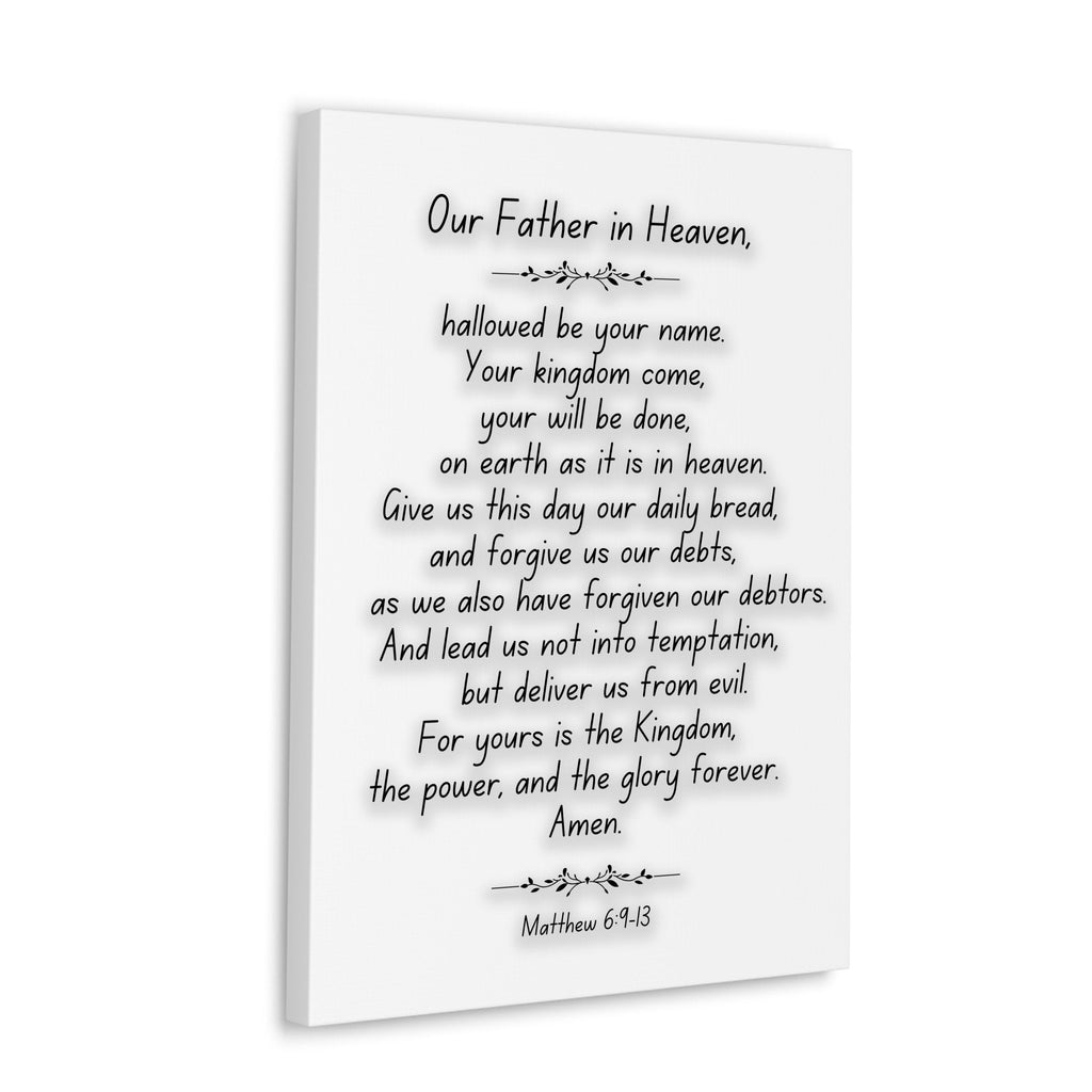 Wall Decor Giclee Poster Art Print - our Father in Heaven