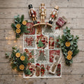 Yarn Christmas Kitchen Towel