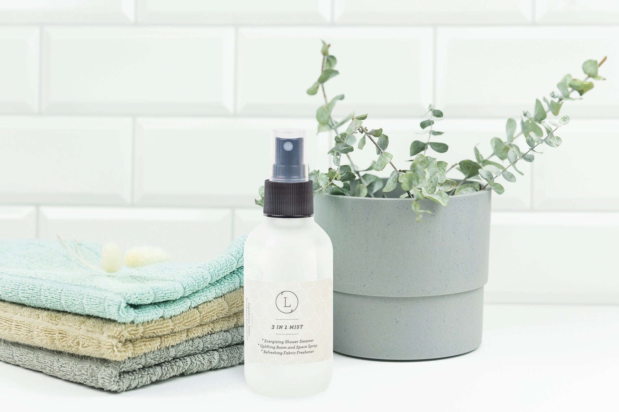 Eucalyptus Mist Spray | 3-in-1 Shower, Room & Fabric Freshener