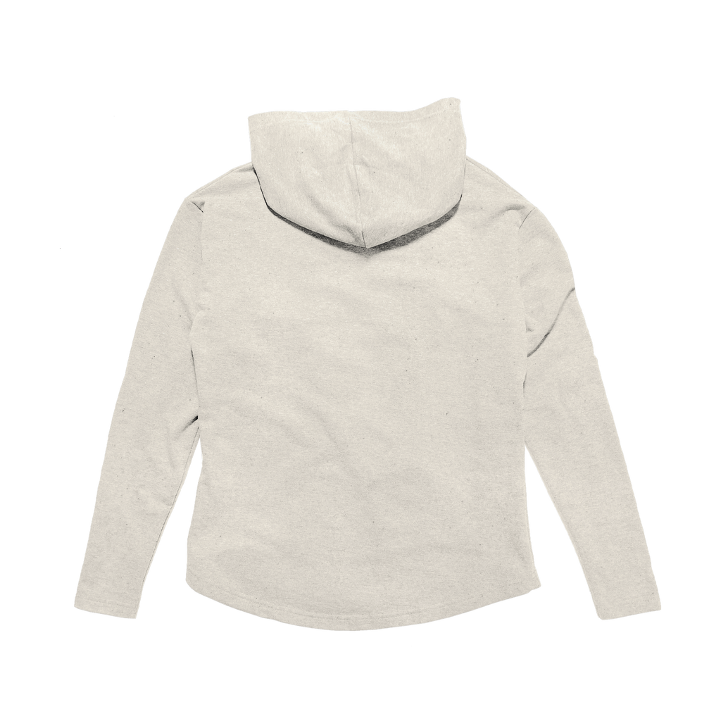 Ladies Weekender Hoodie | USA Fabric | Heathered Fleece | Thumbhole | Sizes SM-3X