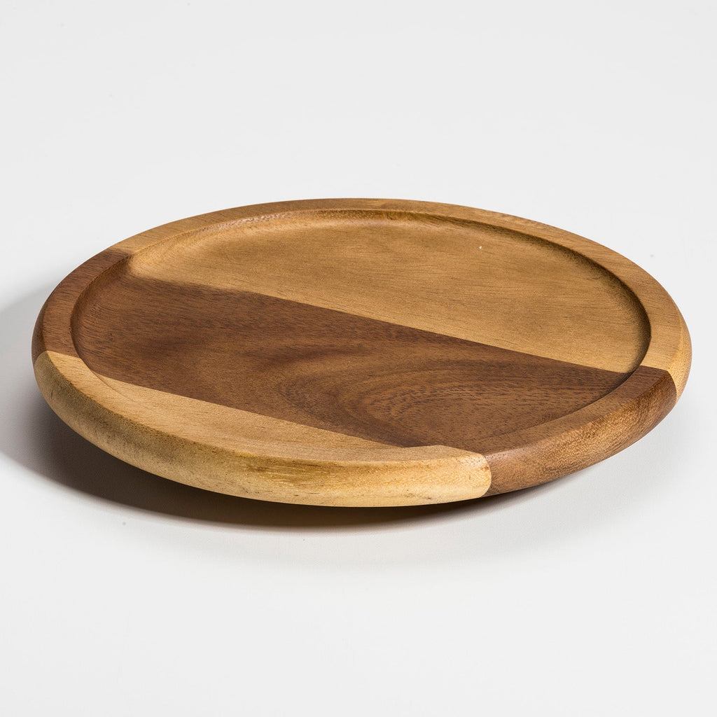 Acacia Wood Lazy Susan | Handcrafted | 4 Sizes | Dining, Kitchen & Home
