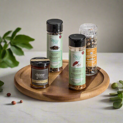 Acacia Wood Lazy Susan | Handcrafted | 4 Sizes | Dining, Kitchen & Home