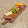 Acacia Wood Cutting & Charcuterie Board | Extra Large 26"x9" | Solid Acacia | Handcrafted | Kalmar Home