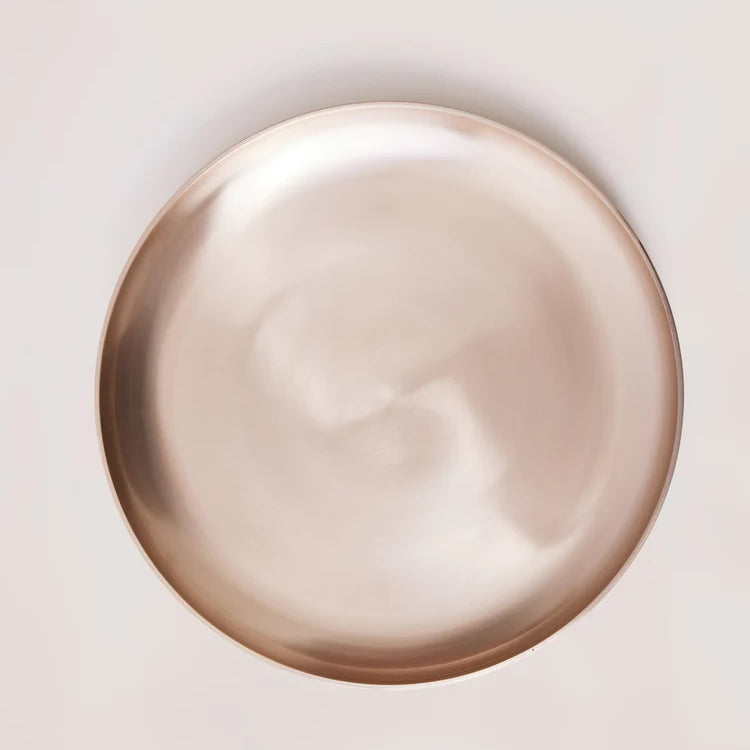Bronze Sculptured Entree Platter