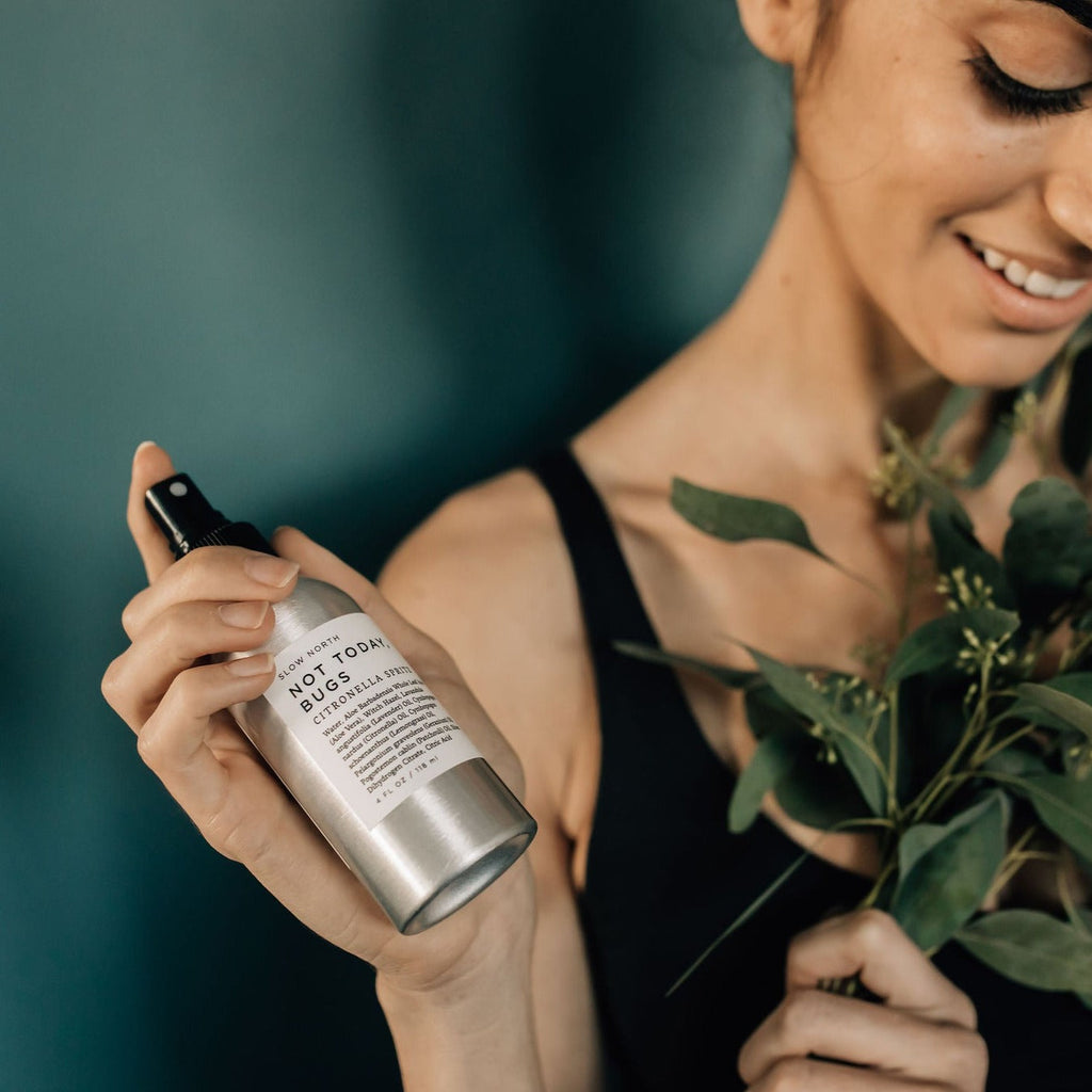Not Today, Bugs | Natural Bug Repellent Spray | Essential Oils & Aloe Vera | 4 fl oz | Slow North